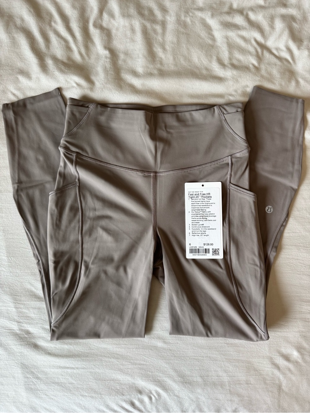 Lululemon Fast and Free High-Rise Tight 25" *5 Pocket
